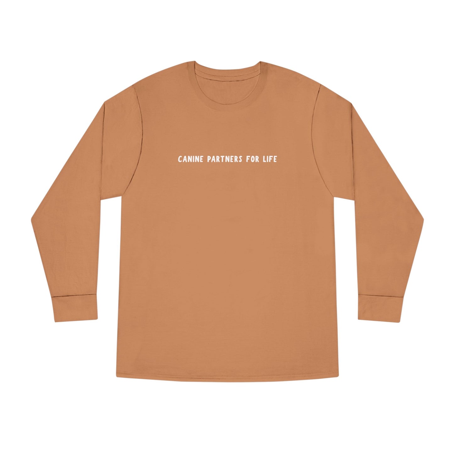 Where Puppies Become Partners Unisex Long-Sleeve T-Shirt